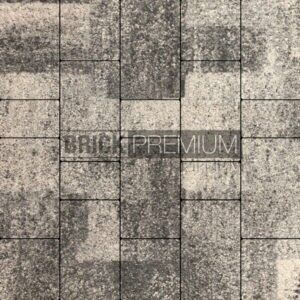 Тротуарная плитка Калипсо Базальт гранит 100х160 мм Brick Premium Гранитная