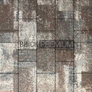 Тротуарная плитка Калипсо Кальцит гранит 160х160 мм Brick Premium Гранитная