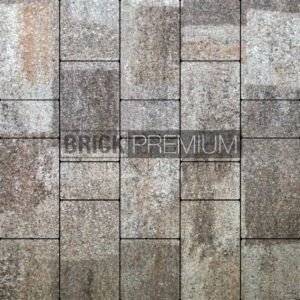 Тротуарная плитка Калипсо Либерика гранит 100х160 мм Brick Premium Гранитная