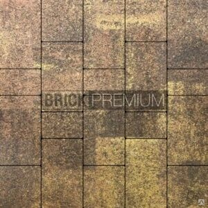 Тротуарная плитка Калипсо Листопад гранит 100х160 мм Brick Premium Гранитная 