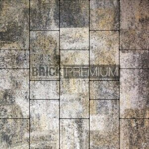 Тротуарная плитка Калипсо Оникс гранит 160х160 мм Brick Premium Гранитная 