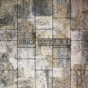 Тротуарная плитка Калипсо Оникс гранит 260х260 мм Brick Premium Гранитная