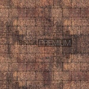 Тротуарная плитка Платцстоун Клинкер гранит 100х200х45 мм Brick Premium