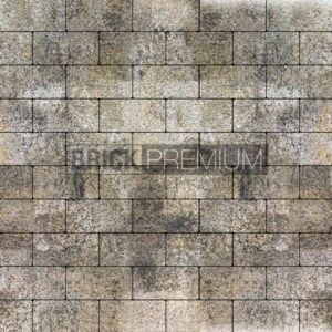 Тротуарная плитка Платцстоун Оникс гранит 100х200х45 мм Brick Premium