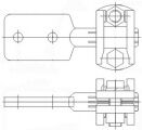 Зажим аппаратный штыревой АШМ-3-2