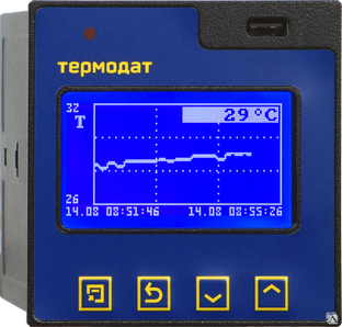ПИД-регулятор температуры Термодат-16М6-А-F-Eth 