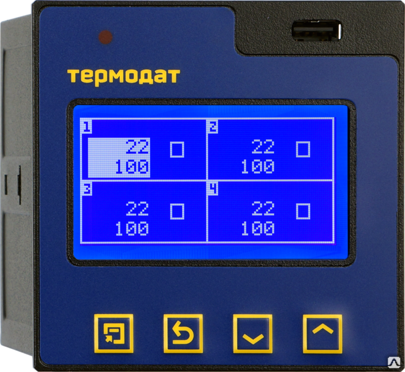 Термодат 17е6 схема подключения