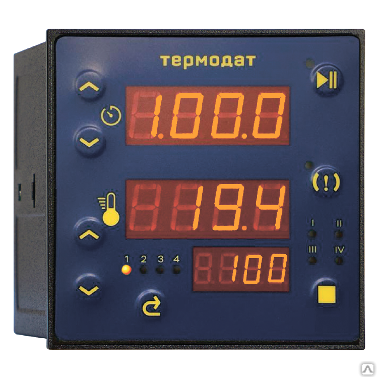 Регулятор температуры Термодат-11МС5/2УВ/1В/4Р/485