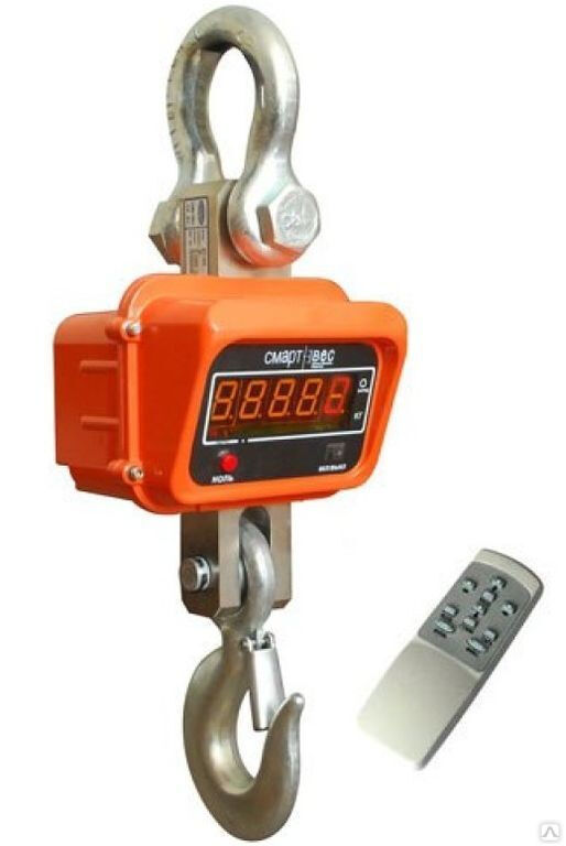Крановые весы электронные ВЭК-5000 (5 тонн) с поверкой (Россия)