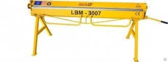 Листогиб ручнойочный станок Metal Master LBM 3007