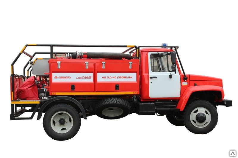Автоцистерна пожарная АЦ 3,0-40 (33086) ВЛ (Л)