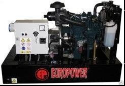 Дизельный генератор EuroPower EP 8 DE