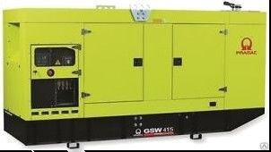 Дизельный генератор Pramac GSW 415 P в кожухе с АВР