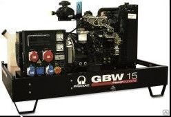 Дизельный генератор Pramac GBW 15 P 1 фаза