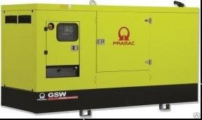 Дизельный генератор Pramac GSW 165 P в кожухе с АВР