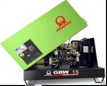 Дизельный генератор Pramac GBW 15 P 1 фаза в кожухе с АВР