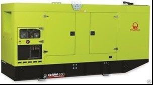 Дизельный генератор Pramac GSW 630DO в кожухе
