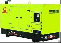 Дизельный генератор Pramac GSW 110 V в кожухе с АВР