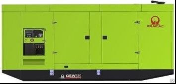 Дизельный генератор Pramac GSW 670 P в кожухе