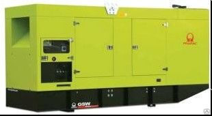 Дизельный генератор Pramac GSW 210 P в кожухе с АВР