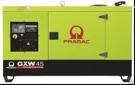 Дизельный генератор Pramac GXW 45 W в кожухе 