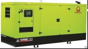 Дизельный генератор Pramac GSW 180 P в кожухе 
