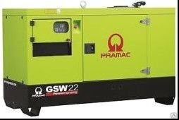 Дизельный генератор Pramac GSW 22 Y 1 фаза с АВР Yanmar