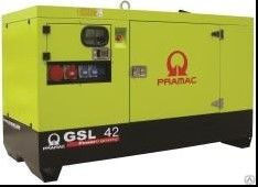 Дизельный генератор Pramac GSL 42 D в кожухе Stamford