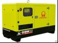 Дизельный генератор Pramac GSW 22 P в кожухе