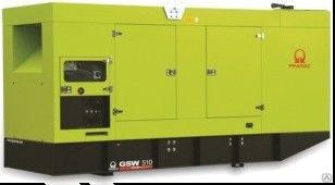 Дизельный генератор Pramac GSW 510 V в кожухе с АВР