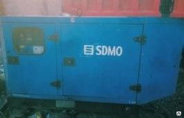 Дизельный генератор SDMO t44 в кожухе б/у 