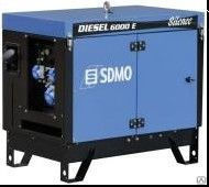 Дизельный генератор SDMO DIESEL 6000 E AVR SILENCE с АВР 