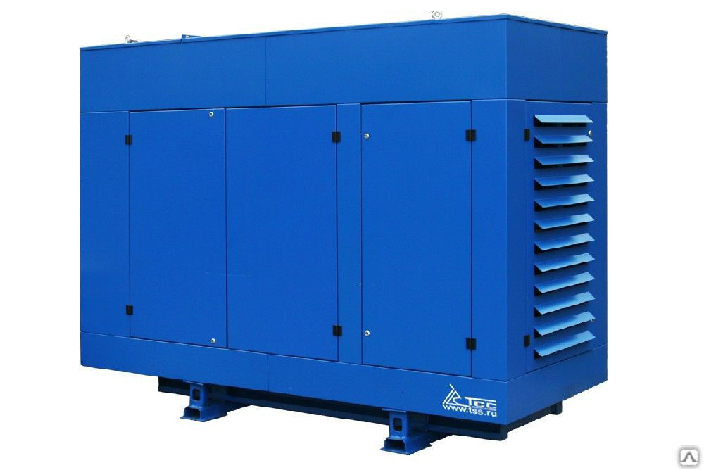 Дизельный генератор 100 кВт в погодозащитном кожухе с АВР TTd 140TS CTA