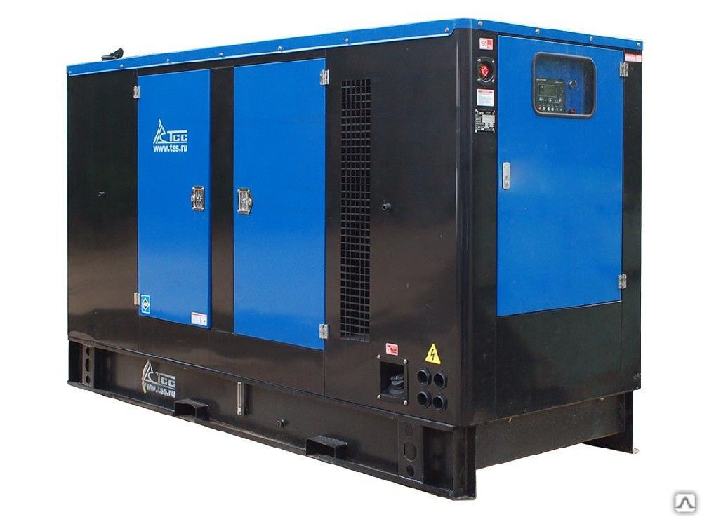 Дизельный генератор 80 кВт с АВР в шумозащитном кожухе TTd 110TS STA ТСС