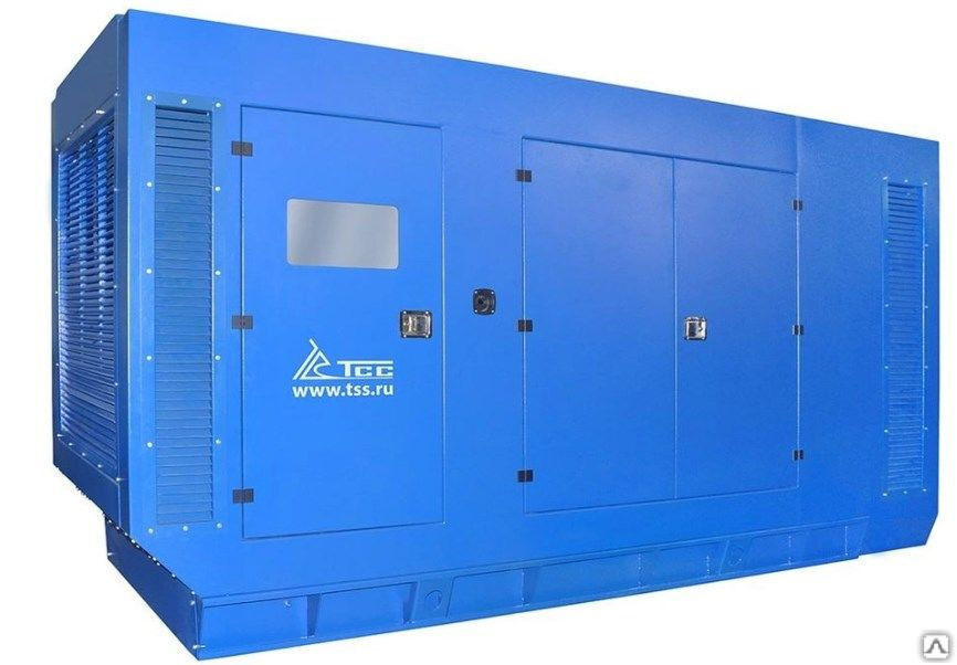 Дизельный генератор 300 кВт в кожухе TSd 420TS ST SDEC