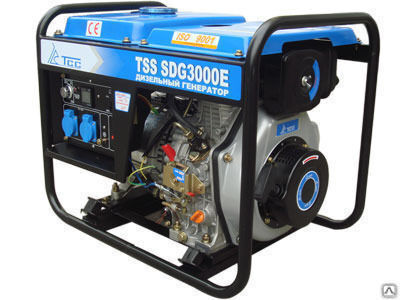 Дизельный генератор TSS SDG 3000E в е ТСС