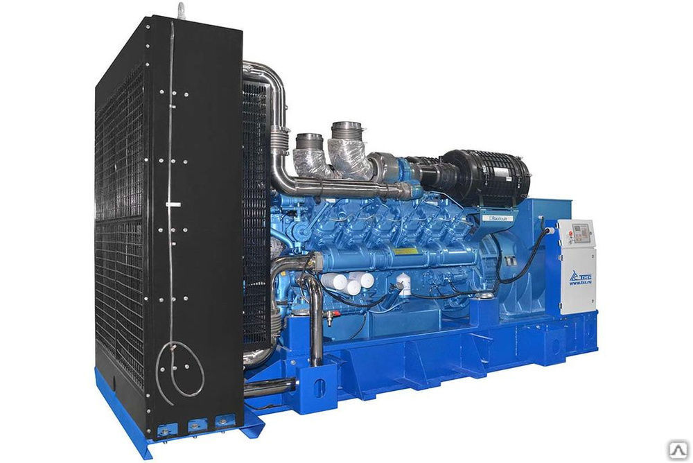 Дизельный генератор высоковольтный TBd 830TS-10500 Moteurs Baudouin