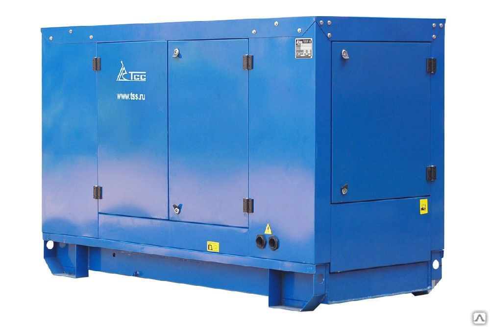 Дизельный генератор 40 кВт с АВР в погодозащитном кожухе TTd 55TS CTА ТСС