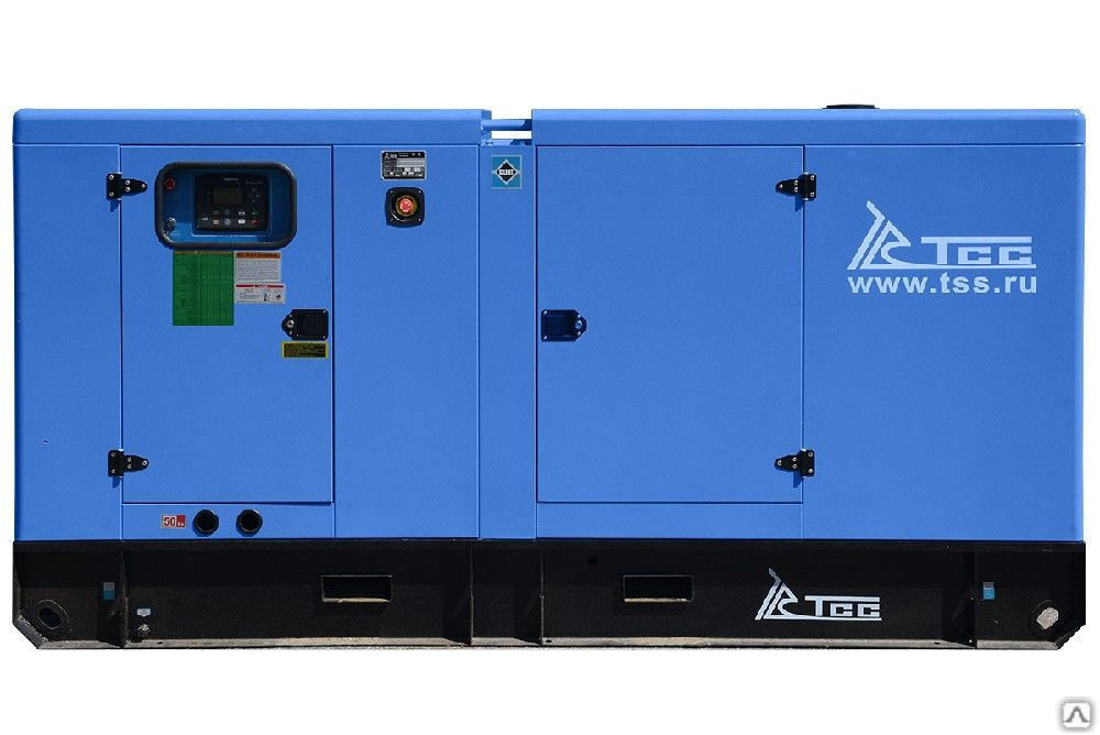 Дизельный генератор 150 кВт с АВР в шумозащитном кожухе TTd 210TS STA ТСС