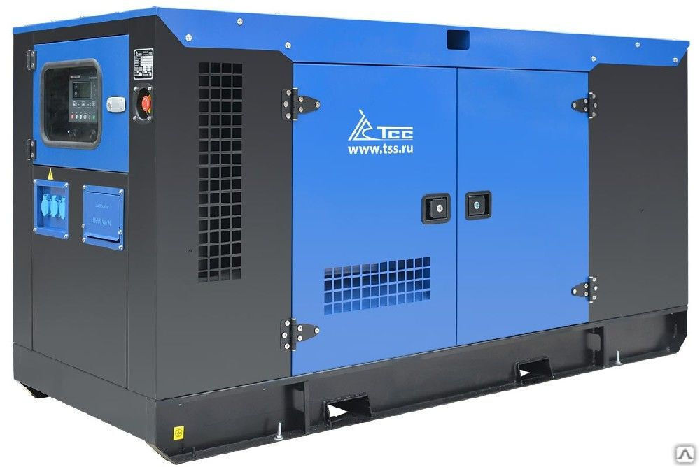 Дизельный генератор 30 кВт с АВР в шумозащитном кожухе TTd 42TS STА ТСС