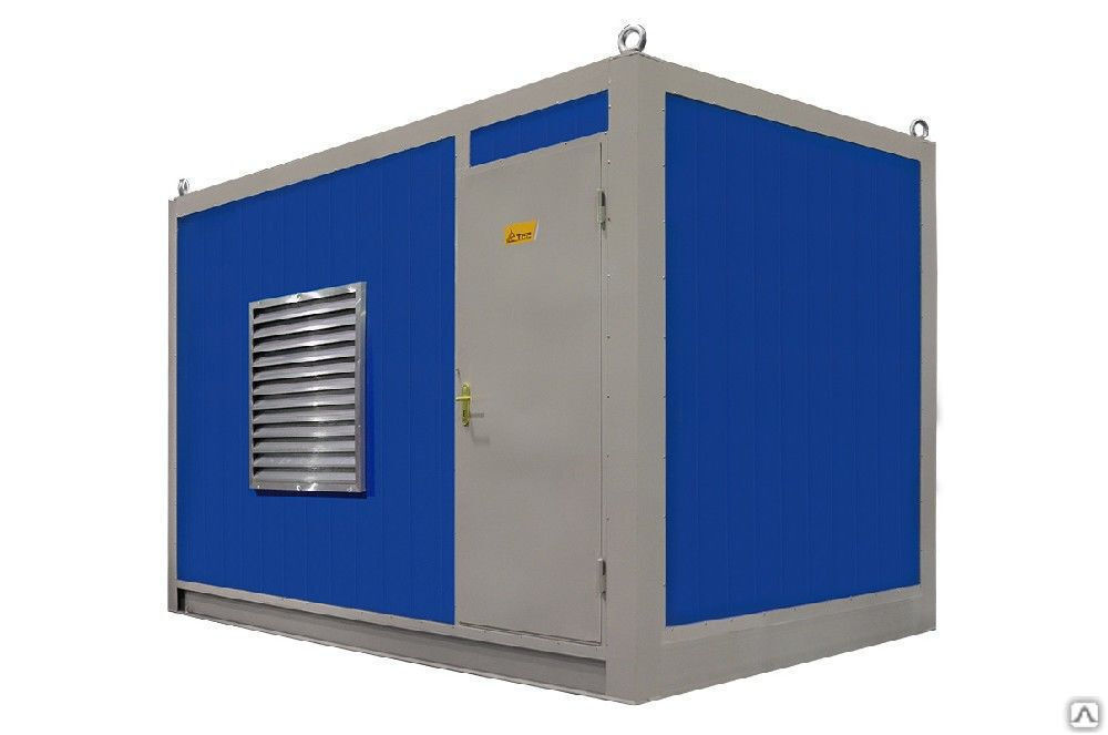 Дизельный генератор 100 кВт с АВР в контейнере TTD 140TS CGA ТСС