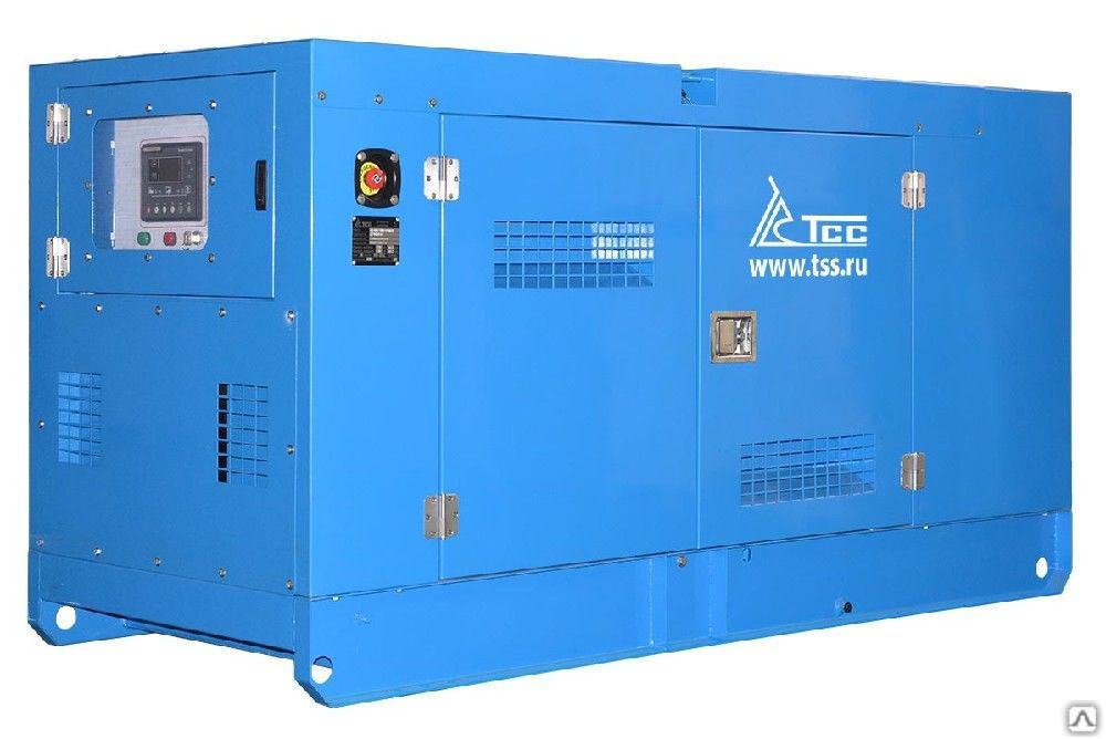 Дизельный генератор 40 кВт с АВР в шумозащитном кожухе TTd 55TS STА