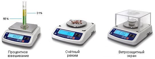 Весы лабораторные Масса-К ВК-600 (600 г, 0,01 г, внешняя калибровка) 2