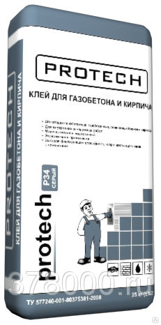 Клей протекли. Клей для ГСБ И кирпича PROTECH Р-34 25кг(54). Клей для газоблока Протек р-34. Клей Волма для газосиликатных блоков. Стандарт клей для газосиликатных блоков.