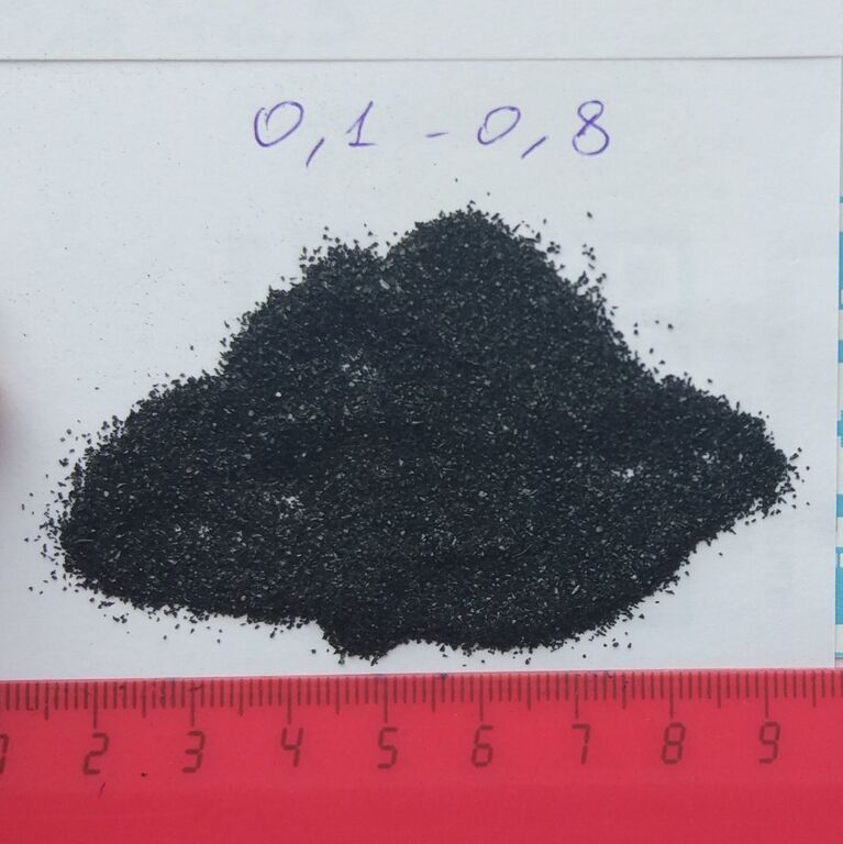 Никельшлак 0,1-0,8 мм Уралгрит мелкий