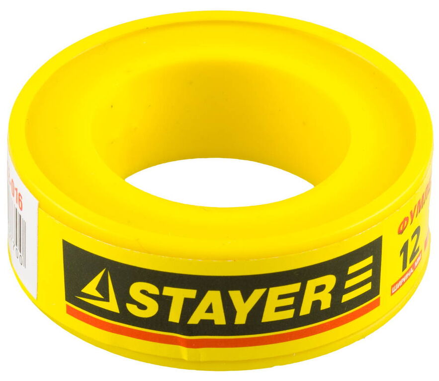 Фумлента STAYER 0,075 мм х 12 мм х10 м, 0,16 г/см3 (12360-12-016)