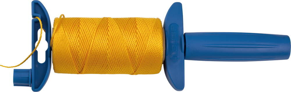 ЗУБР 100 м, желтый, нейлоновый шнур для строительных работ (06410-100) Зубр