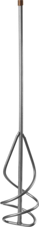 Миксер Сибин для песчано-гравийных смесей шестигранный хвостовик 60х400 мм 06048-06-40