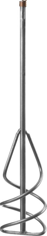 Миксер Сибин для песчано-гравийных смесей SDS+ хвостовик 80х400 мм 06049-08-40