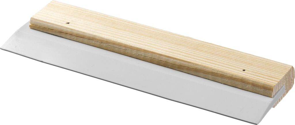 STAYER MaxFlat 200 мм, эластичный деревянная ручка, белый, резиновый, Шпатель, MASTER (1018-20) 1018-20_z01